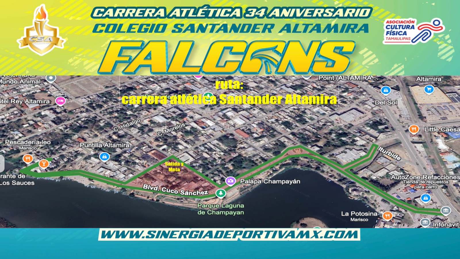ruta carrerafalcons2025